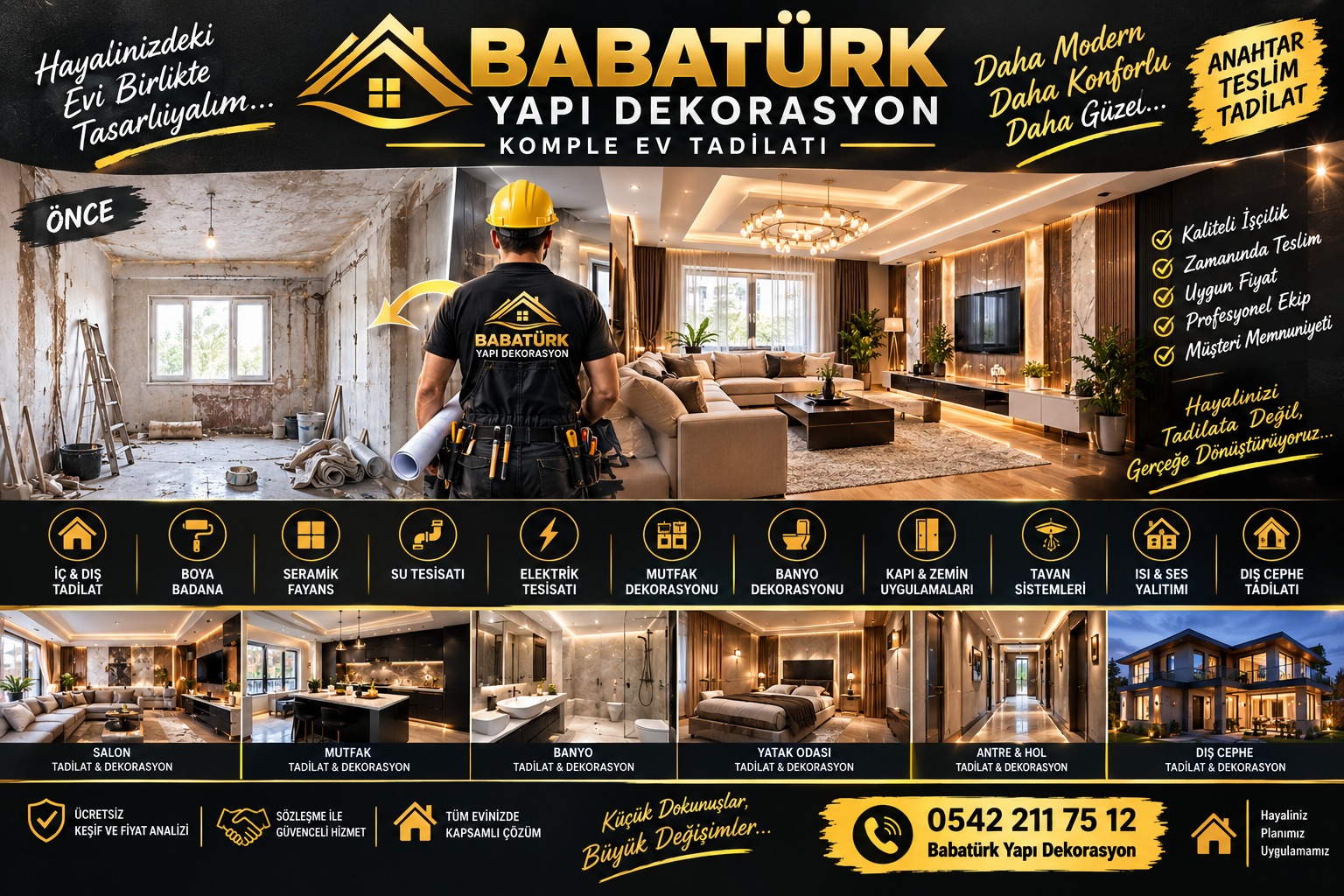 Ankara banyo tadilatı ve banyo yenileme hizmeti